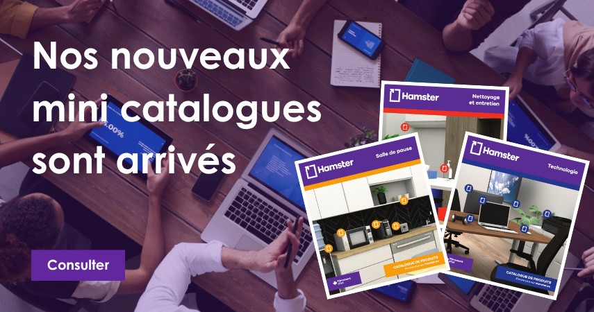 Nos nouveaux mini-catalogues sont arrivés